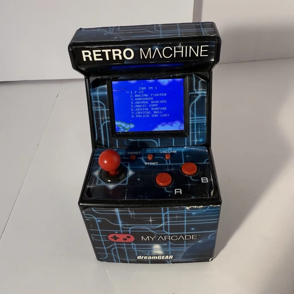 Dream Gear My Arcade Retro Machine 200 In 1 Mini Game System